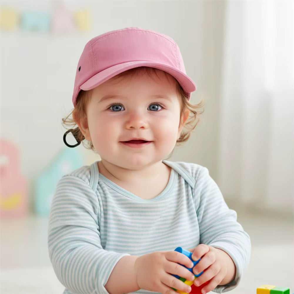 casquette bebe couleur rose