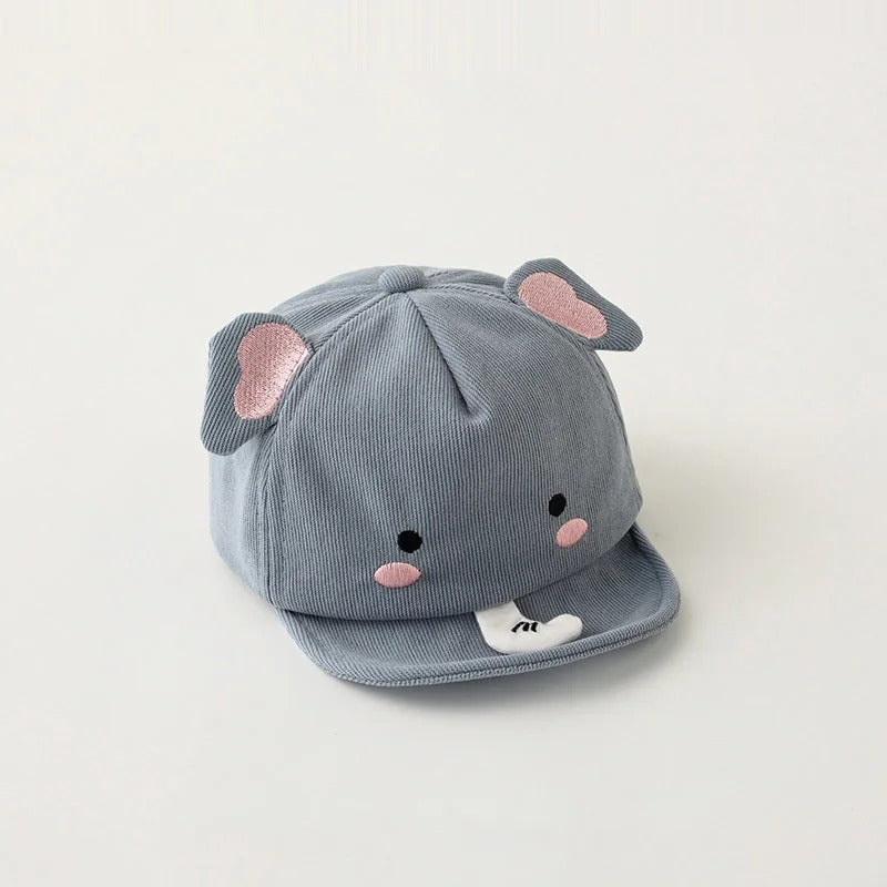 Casquette bebe premium confort bleu
