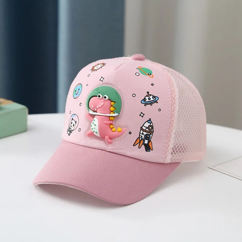 Casquette bebe protection ultime rose