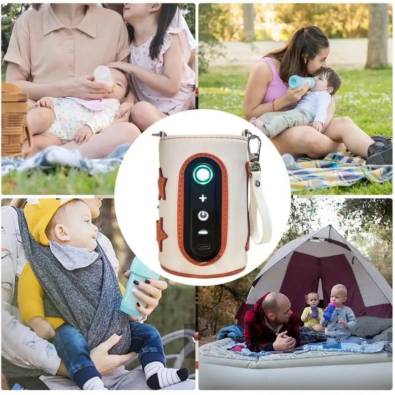 Chauffe - biberon | Portable & Intelligent - Mon P'tit Nid Bébé