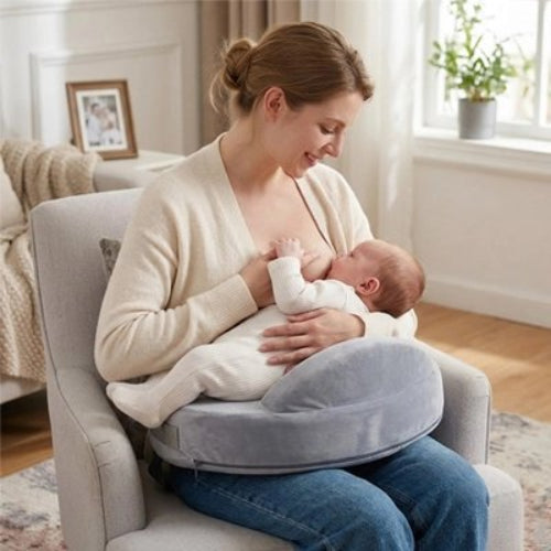 Coussin d'allaitement ergonomique maman nourrit bebe