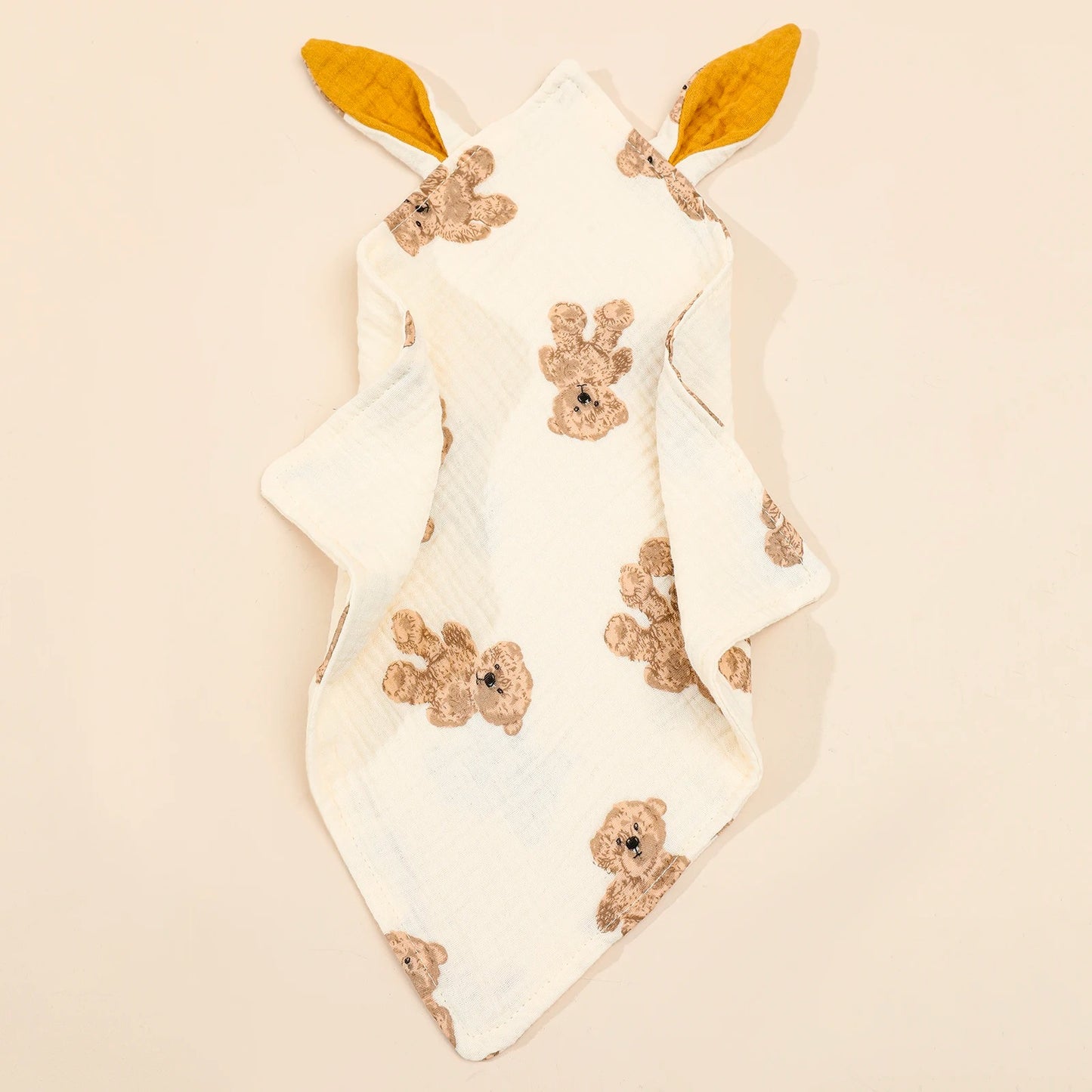 Doudou confort jaune