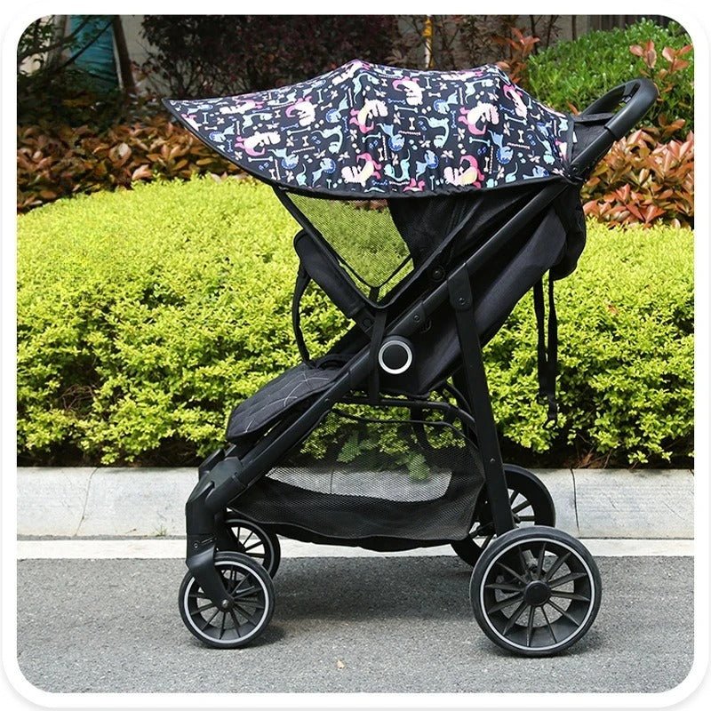 Parasol poussette universel | Protection UV - Mon P'tit Nid Bébé