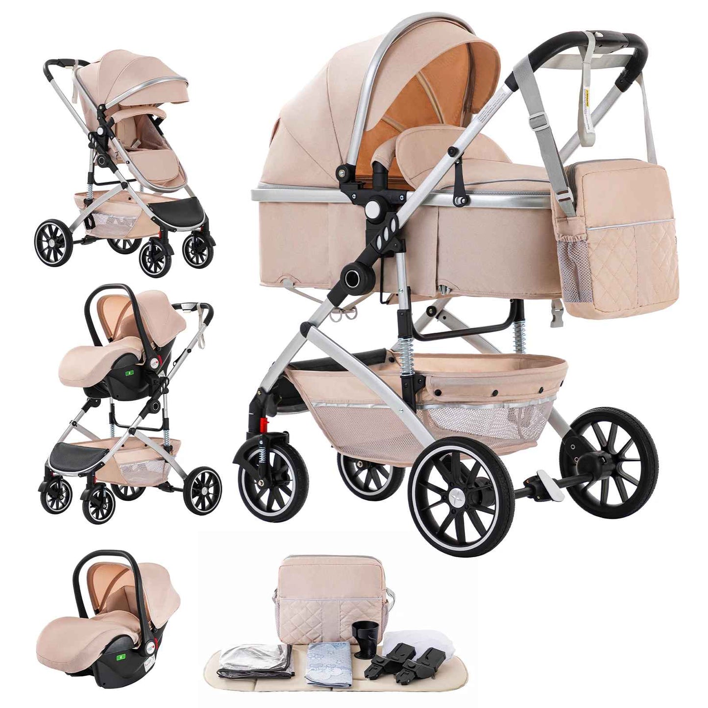 Poussette bebe | Panorama Confort - Mon P'tit Nid Bébé