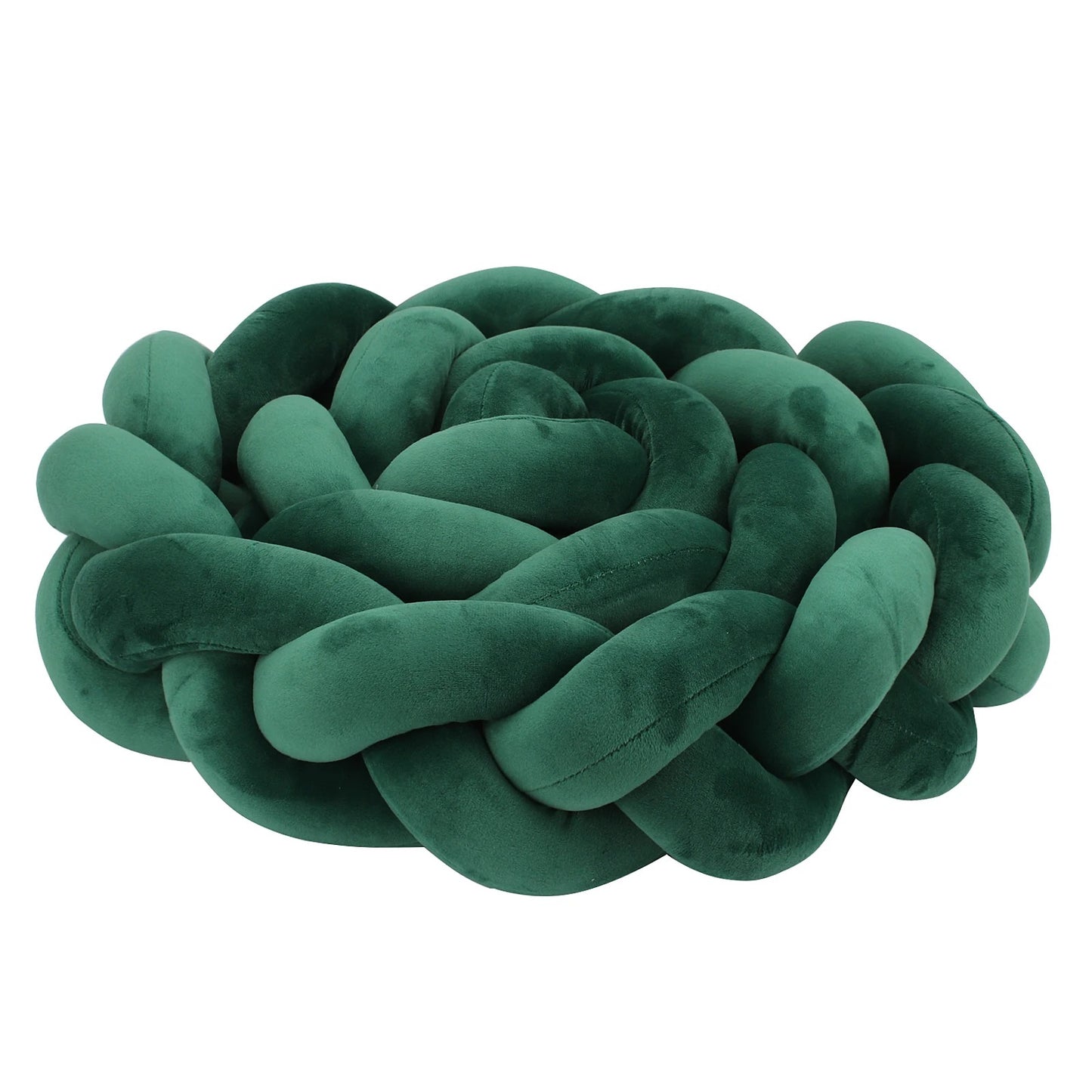 Tresse de lit decorative securisante vert