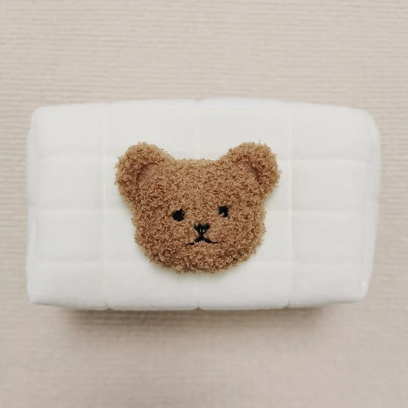Trousse de toilette bebe attrayant ours fonce