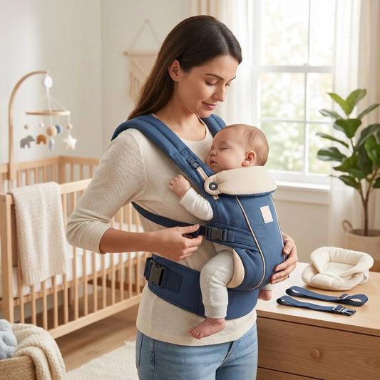 Comment installer un porte bébé ergonomique - Mon P'tit Nid Bébé