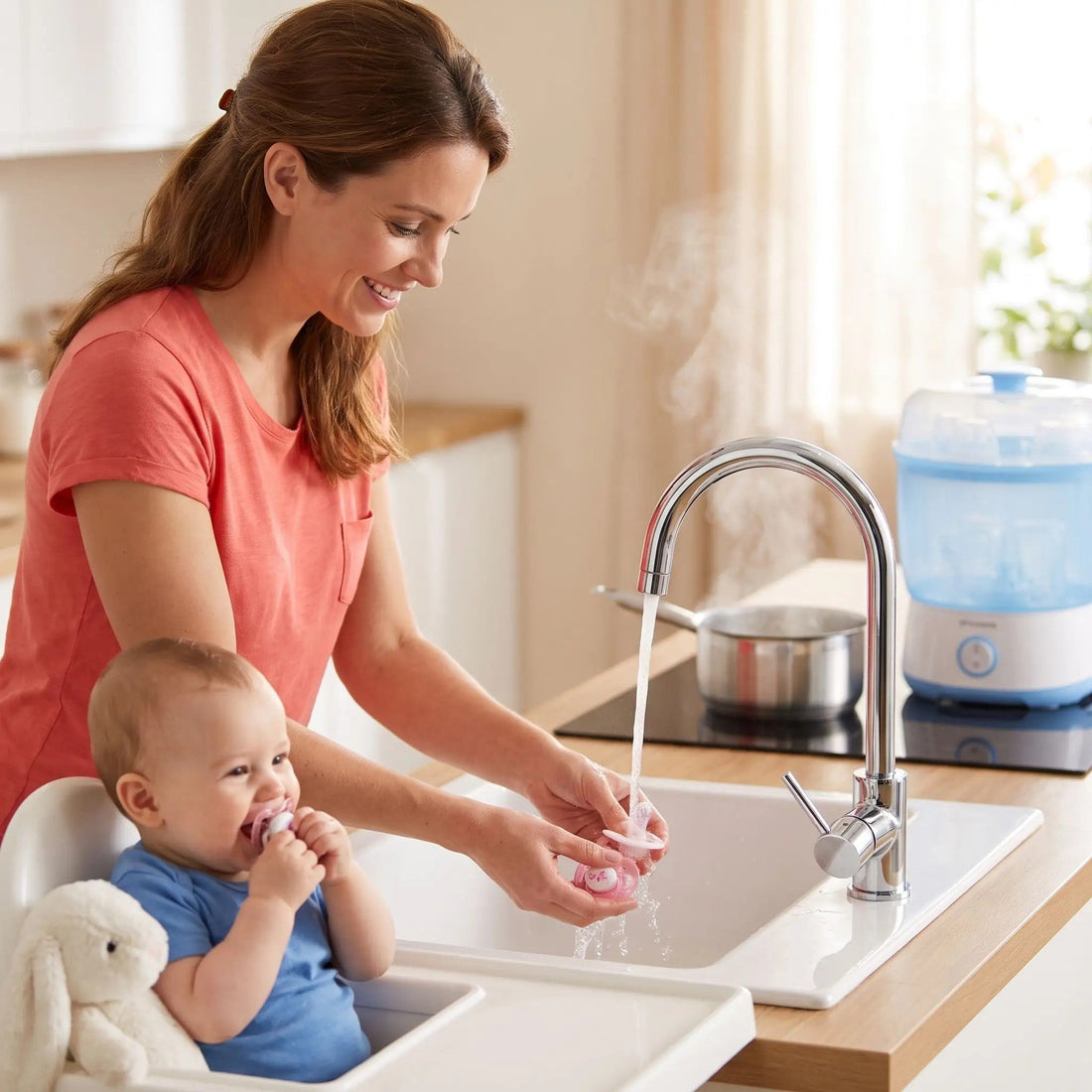 Comment nettoyer une tétine bébé sans risque - Mon P'tit Nid Bébé