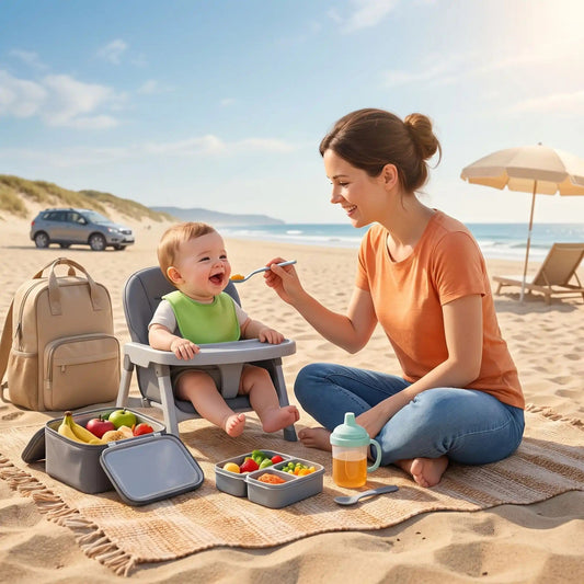 Comment organiser un repas bébé nomade - Mon P'tit Nid Bébé