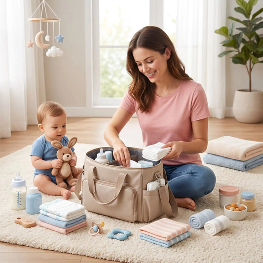 Comment ranger un sac à langer sans stress - Mon P'tit Nid Bébé