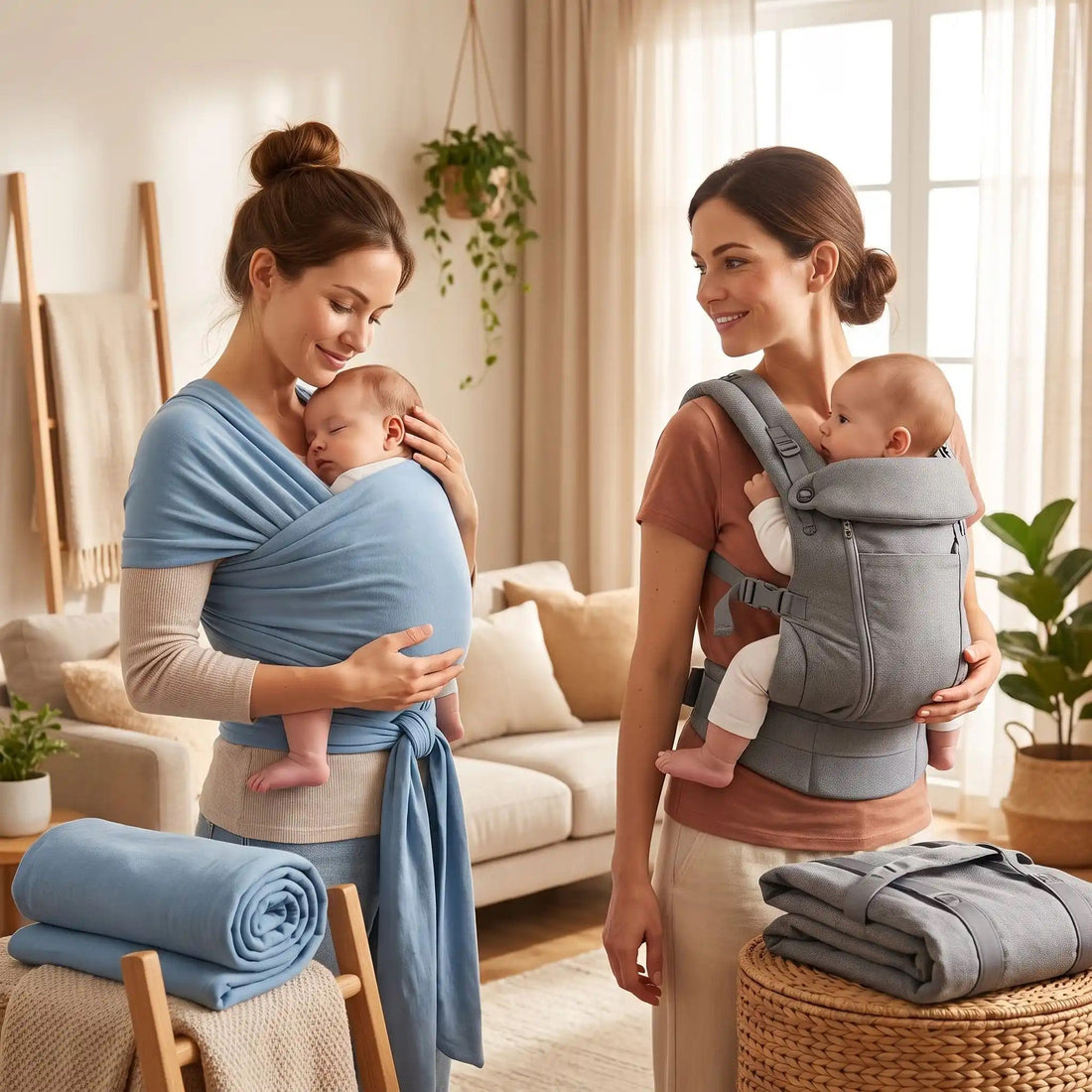 Écharpe extensible ou tissée : comment choisir ? - Mon P'tit Nid Bébé