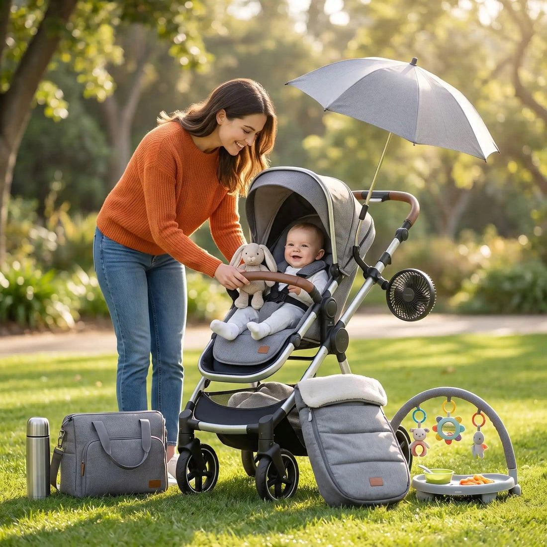 Guide accessoires poussette au quotidien - Mon P'tit Nid Bébé