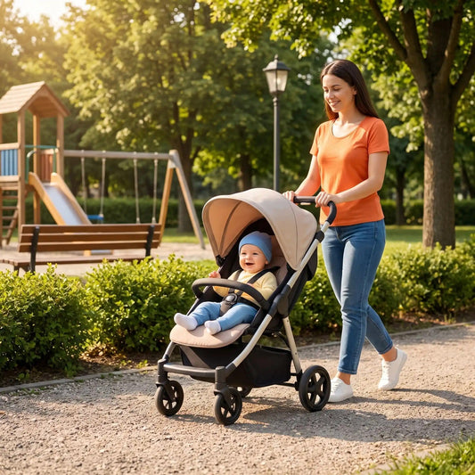 Guide sortie bébé en poussette sans stress - Mon P'tit Nid Bébé