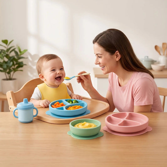 Les meilleures assiettes bebe ventouses