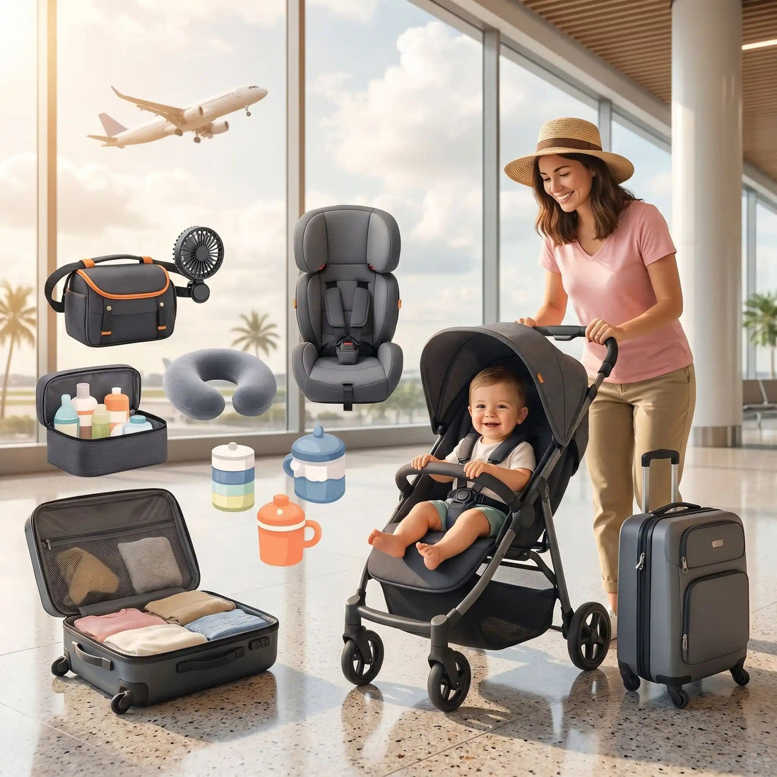 Meilleurs accessoires poussette pour voyage