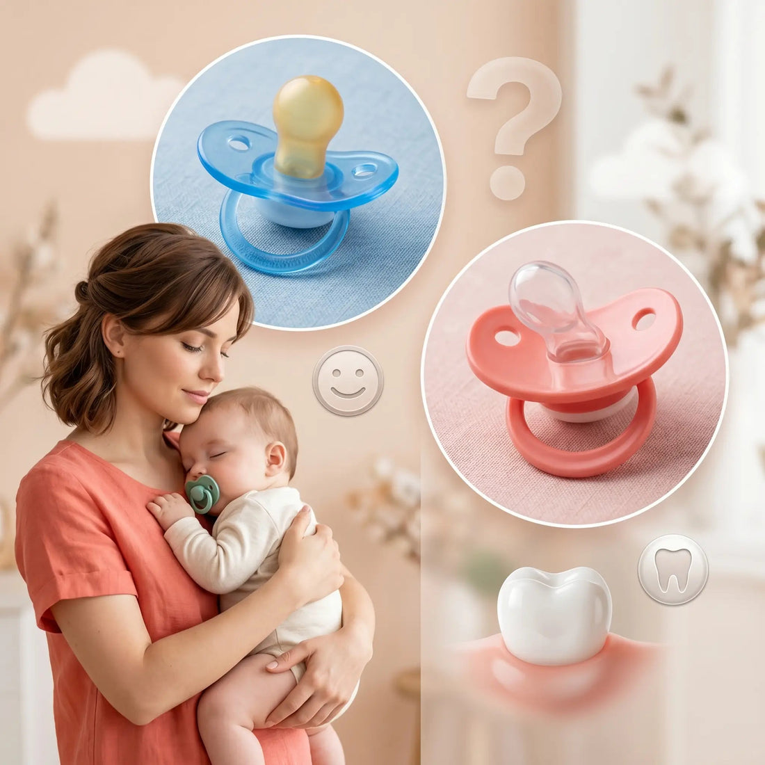 Tétine physiologique ou orthodontique bébé ? - Mon P'tit Nid Bébé