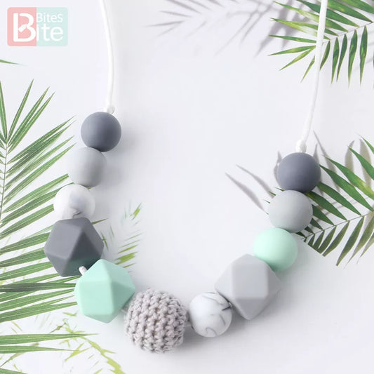 BITESBABY™  | COLLIER DENTITION POUR BEBE | MAMAN