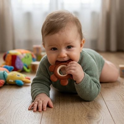 Anneau de dentition | Effet Relaxant - Mon P'tit Nid Bébé
