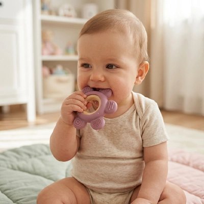 Anneau de dentition | Effet Relaxant - Mon P'tit Nid Bébé