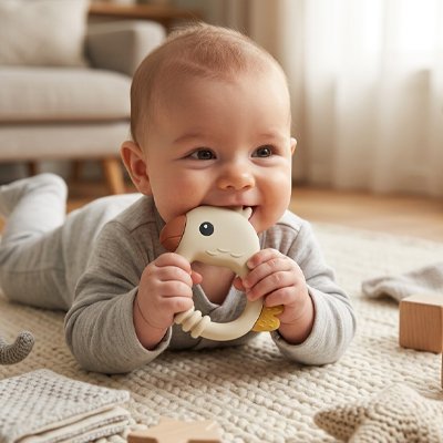 Anneau de dentition | Soulagement Douceur - Mon P'tit Nid Bébé
