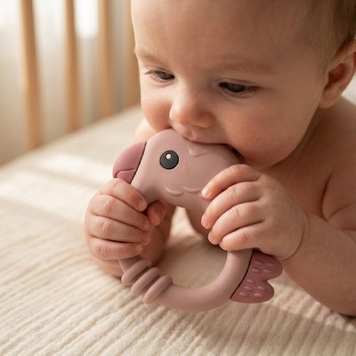 Anneau de dentition | Soulagement Douceur - Mon P'tit Nid Bébé