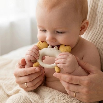 Anneau de dentition | Ultra-doux - Mon P'tit Nid Bébé