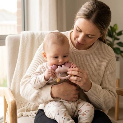 Anneau de dentition | Ultra-doux - Mon P'tit Nid Bébé