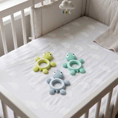 Anneau dentition bébé | Apaisant - Mon P'tit Nid Bébé