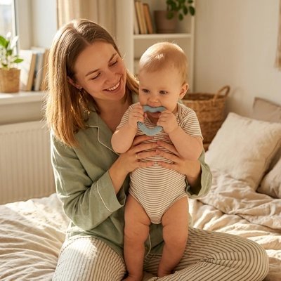 Anneau dentition bébé | Effet Calmant - Mon P'tit Nid Bébé
