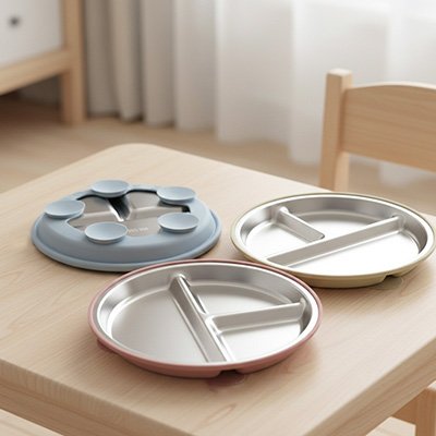 Assiette bébé ventouse 