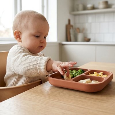 Assiette bébé ventouse 