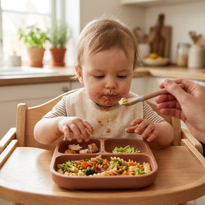 Assiette bébé ventouse 