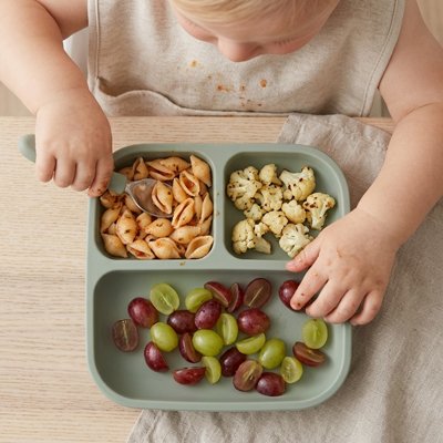 Assiette bébé ventouse 