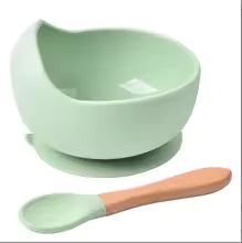 Assiette bebe couleur verte