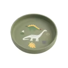 Assiette bebe couleur verte