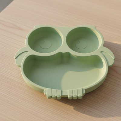 Assiette bebe ventouse | Antidérapante - Mon P'tit Nid Bébé