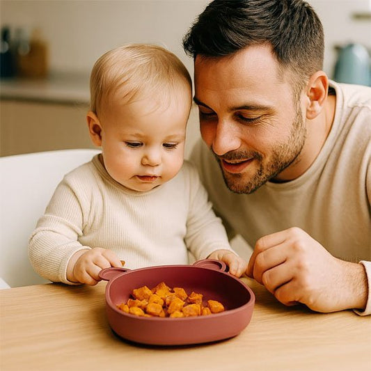 Assiette bébé ventouse | SecurEat - Mon P'tit Nid Bébé