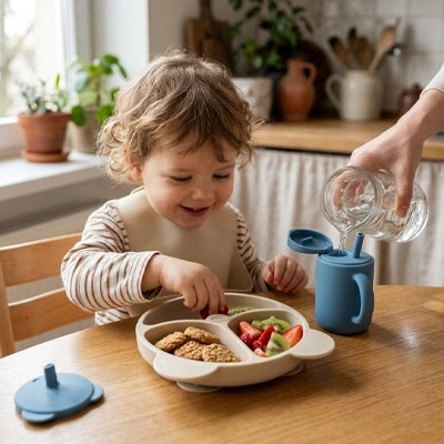 Assiette bebe ventouse