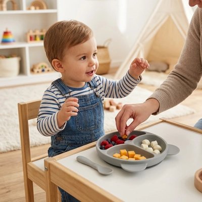 Assiette bebe ventouse