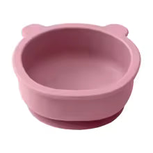 Assiette pour bebe rose
