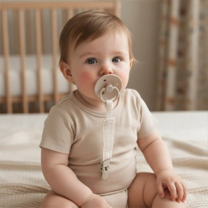 Attache tetine innovant bebe assis