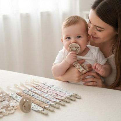 Attache tetine innovant bebe et maman