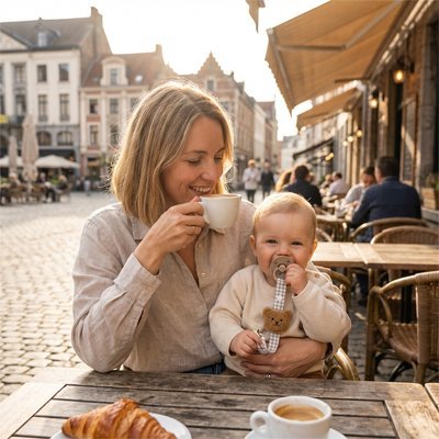Attache tetine | Pratique et conventionnel - Mon P'tit Nid Bébé