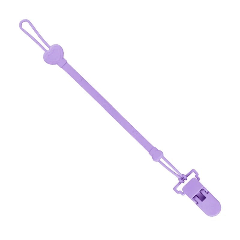 Attache tetine ultra glamour violet