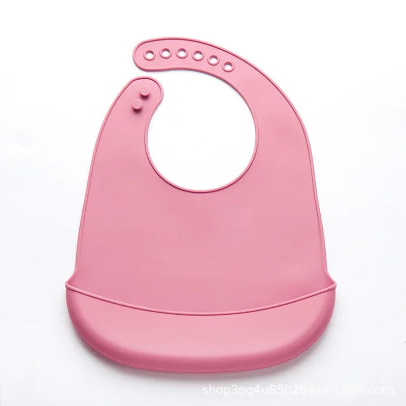 Bavoir bebe efficacite quotidienne rose