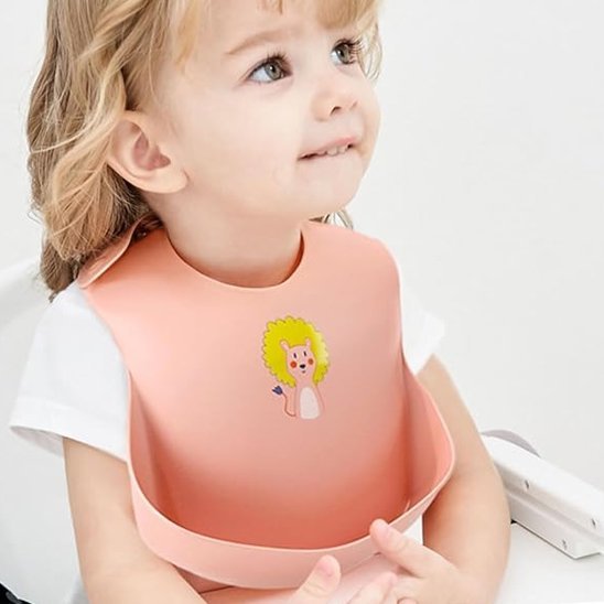 Bavoir bébé imperméable ajustable | ColorKids - Mon P'tit Nid Bébé