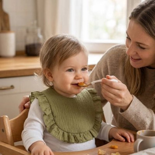 Bavoir bebe ultra confort bebe est a table