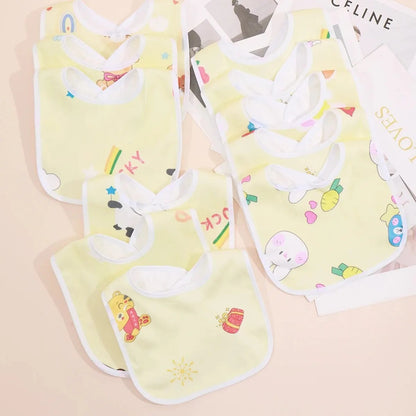 Bavoirs bebe ultra absorbants jaunes