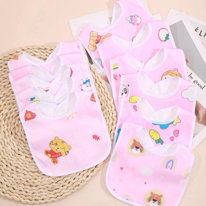 Bavoirs bebe ultra absorbants roses