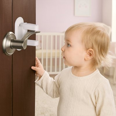 Bloque porte pour bebe securikid bebe touche la porte